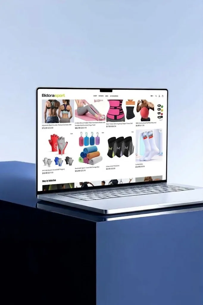 Bidora Sport Shopify e-commerce store developed by Stanley N.